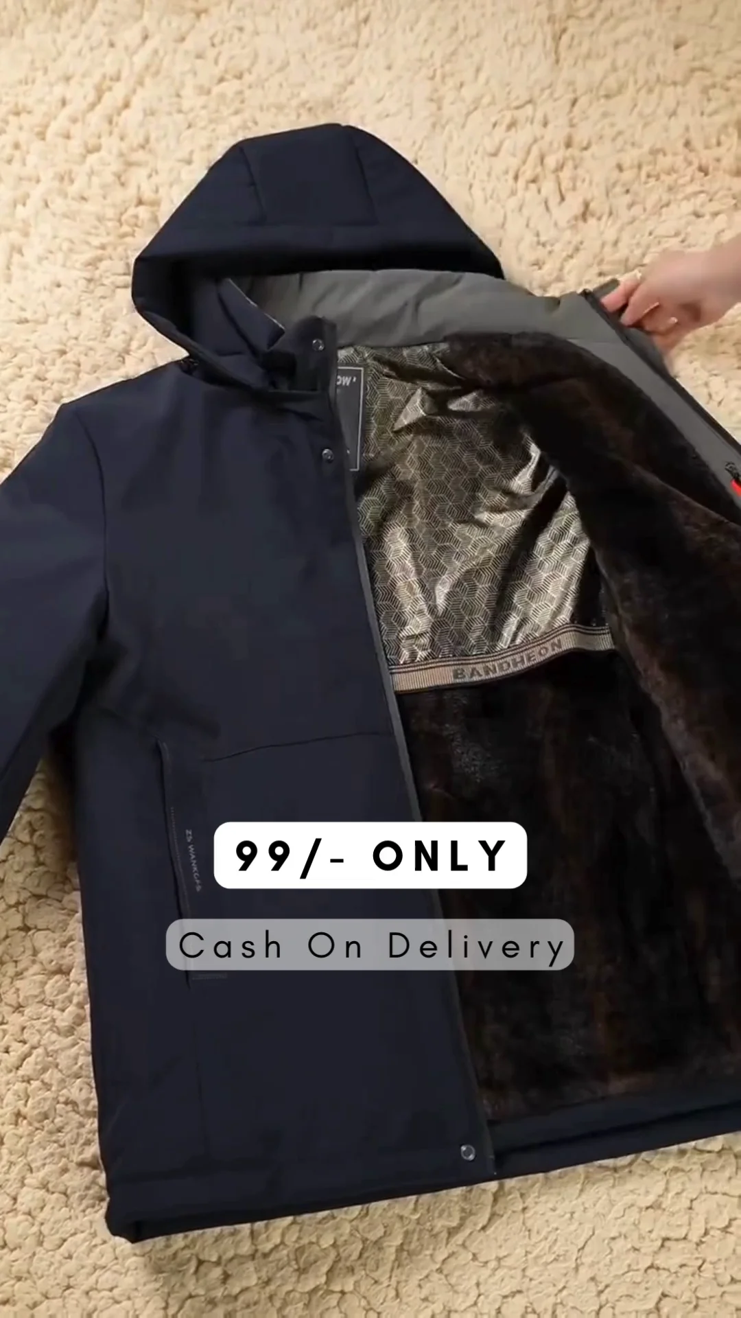 Men’s Regular Fit Fashionable Lightweight Winter Jacket – Trendy, Warm, and Perfect for Layering - Image 2