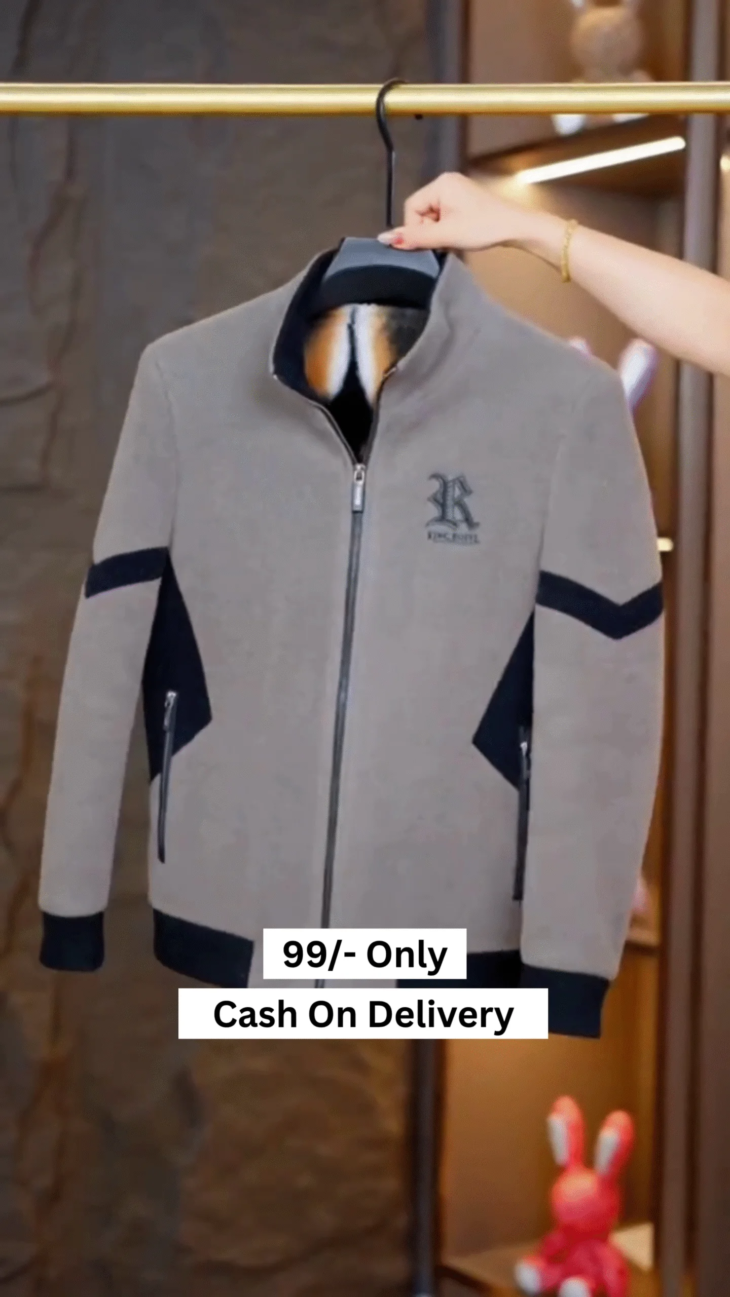 Winter Thicken Warm Wool Blends Jacket Men Fashion Thicken Casual Coat Slim Lapel Streetwear Overcoat Social Men Clothing