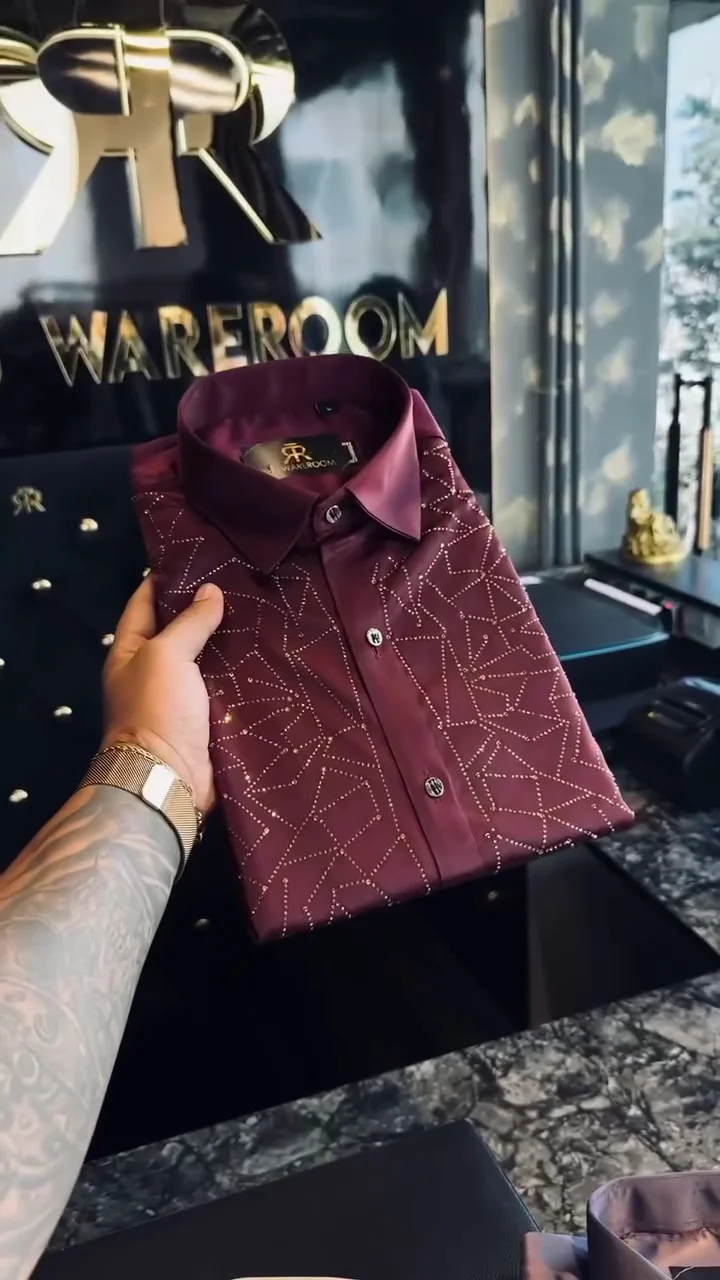 Men’s Premium Designer Partywear Shirt - Image 6