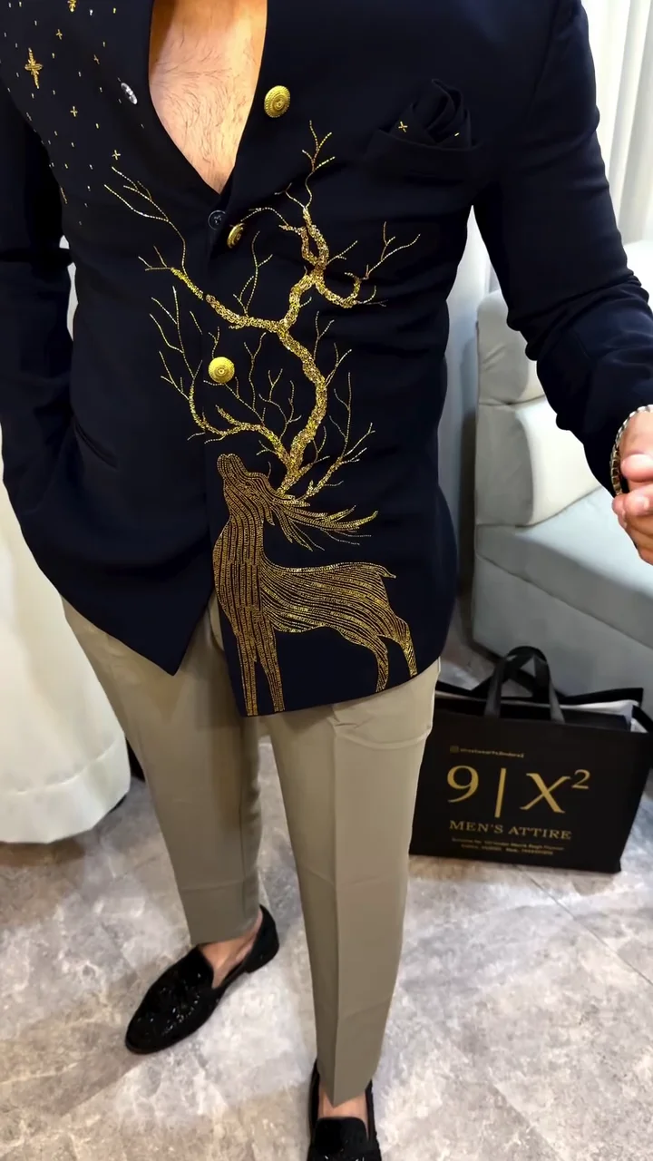 Men’s Modern Tailored Party Shirt