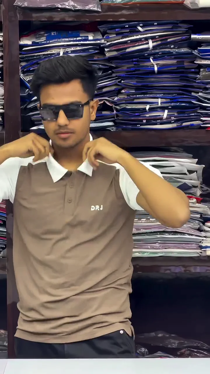 mens collar t shirt,Polo T Shirt For Men,Men Cotton Blend Regulor T Shirt,T Shirt For Men - Image 5